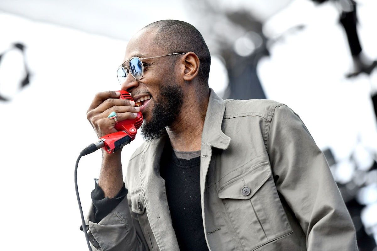 Rapper Yasiin Bey performs onstage during the Smokin' Grooves Festival at The Queen Mary on June 16, 2018 in Long Beach, California.