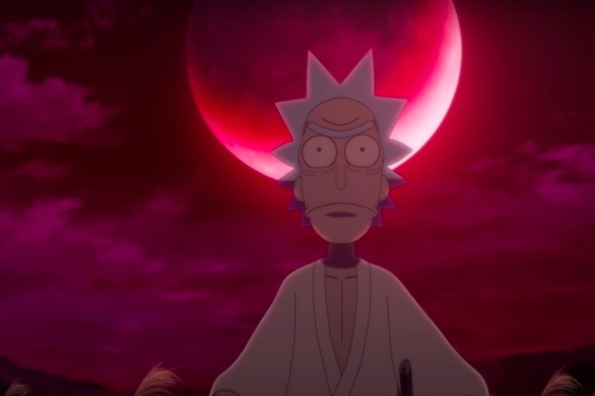 'Rick and Morty' (Kind of) Return in a Brutal Anime-Inspired Short