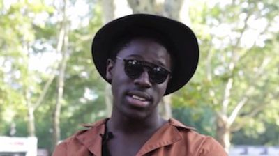 Rising Singer Moses Sumney Sat To Talk The Creative Process Before Crushing The Stage At Okayplayer's 5th & Final Show Of The 2014 Season At Central Park SummerStage.