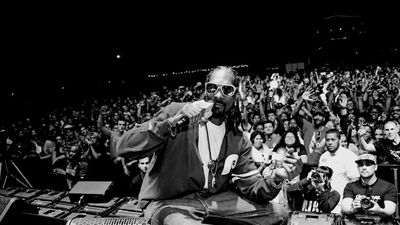 Roots Picnic 2014: Snoop Dogg onstage with The Roots (photographed by Mel D. Cole)