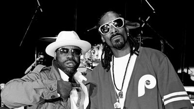 Roots Picnic 2014: Snoop Dogg with Black Thought of The Roots (photographed by Mel D. Cole)
