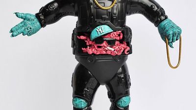 Run The Jewels Teams With Streets Of Beige For A One-Off Krang-Inspired Action Figure Based On Their LP Artwork.