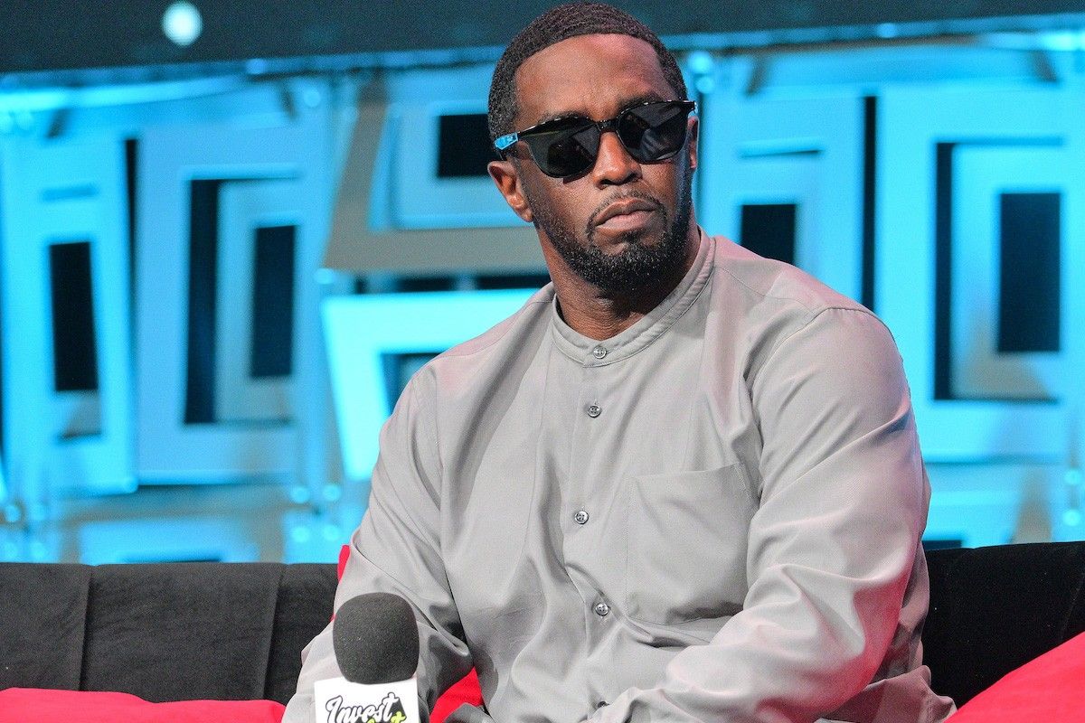 Sean Combs Onstage during Invest Fest 2023 at Georgia World Congress Center on August 26, 2023 in Atlanta, Georgia.