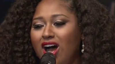 Singer Jazmine Sullivan Debuts The New Single "Mona Lisa" (Masterpiece) Live At The 365 Awards Broadcast On BET.