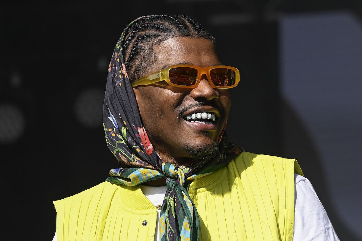 Smino performs on Day 2 of Sol Blume Festival 2022 at at Discovery Park on May 01, 2022 in Sacramento, California.