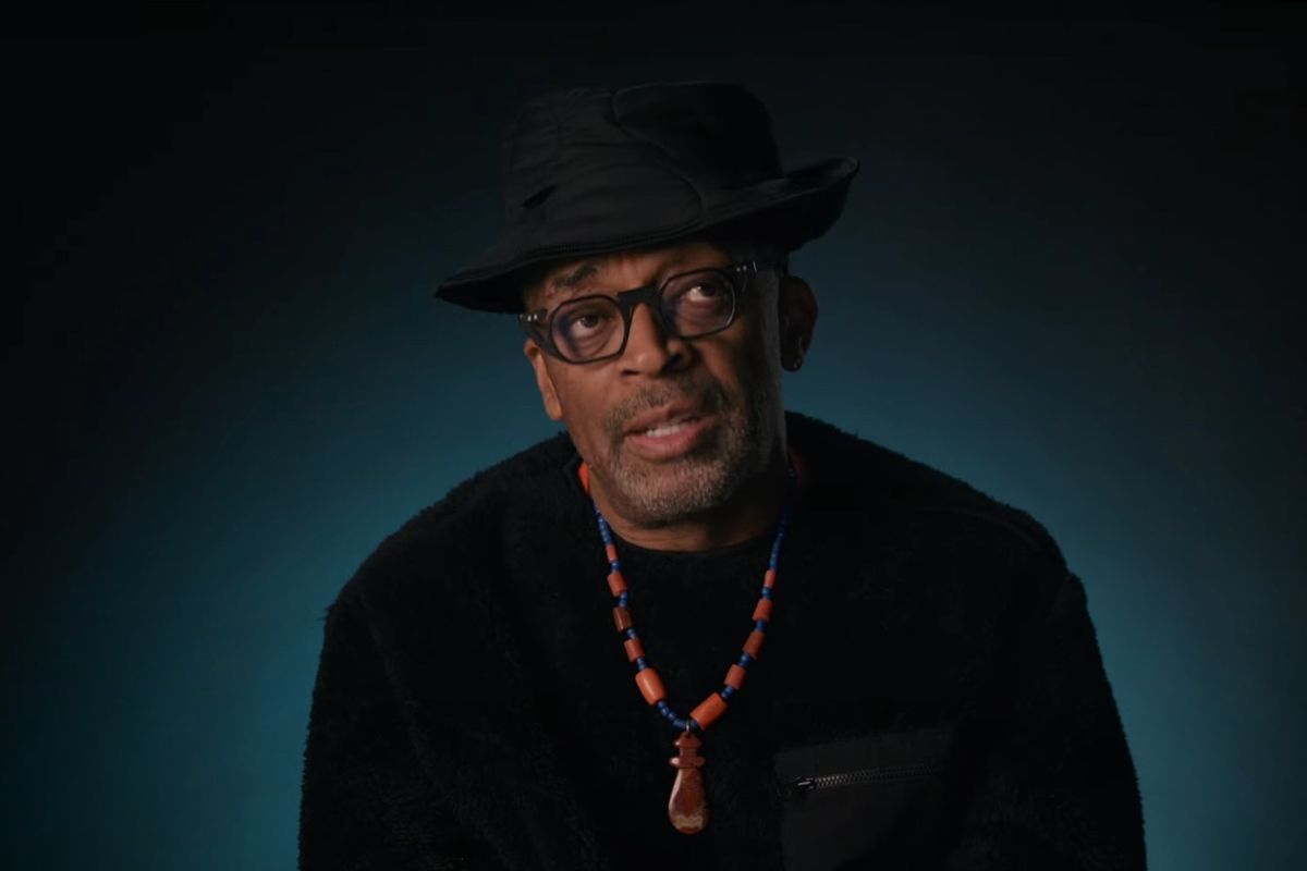 Spike Lee in the trailer for his new four-part documentary series, 9/11 → 2021 ½.