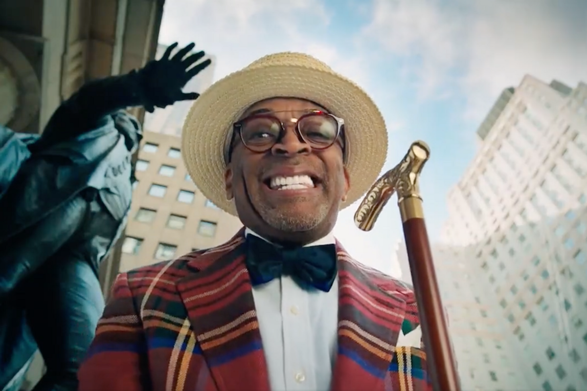 Spike Lee starring in a commercial for cryptocurrency kiosk company, Cloud Coin.