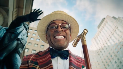 Spike Lee starring in a commercial for cryptocurrency kiosk company, Cloud Coin.