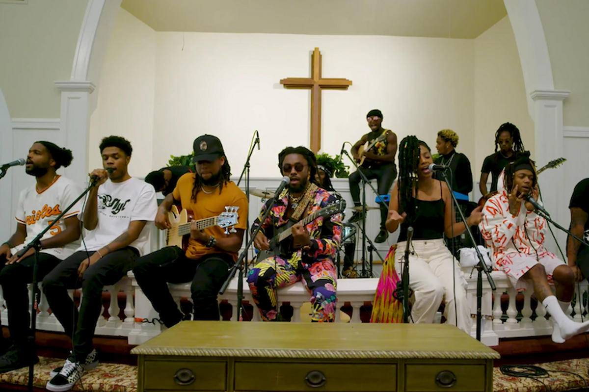 Spillage Village Take 'Tiny Desk' to Church with a Soulful Live Set