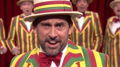 Steve Carell, Jimmy Fallon & The Ragtime Gals Take Marvin Gaye's "Sexual Healing" To The Barbershop