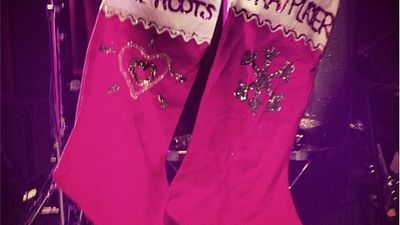 Stockings were hung on stage left with care at The Roots OKP Holiday Jam '13