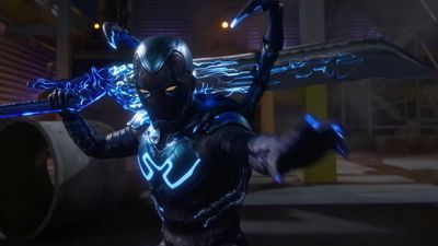 The Blue Beetle from the new upcoming DC Comics feature