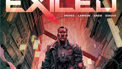 The exiled comic book graphic novel cover wesley snipes