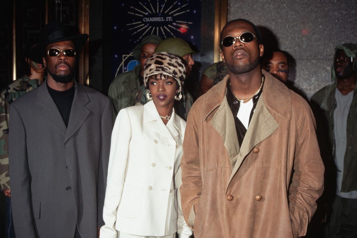 The Fugees at Radio City Music Hall for the MTV Music Awards.