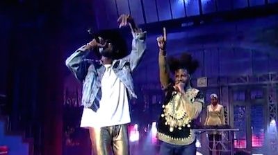 Theophilus London Brings Out Jesse Boykins III To Perform "Tribe" On The Late Show w/ David Letterman