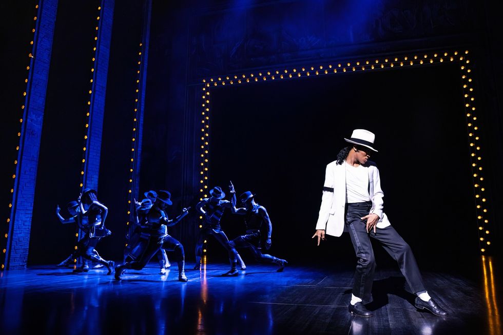 \u200bElijah Rhea Johnson as MJ in 'MJ the Musical,' 2023.