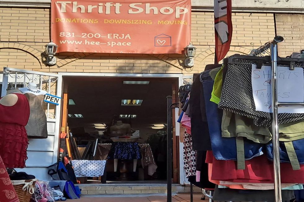 \u200bHEE-space Thrift Shop is a Black-owned thrift shop at \u200b461 Rogers Ave, Brooklyn, NY.