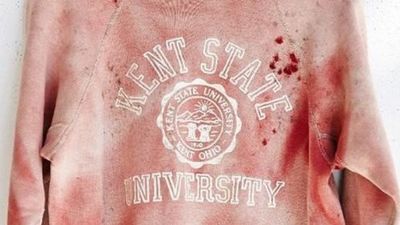 Urban Outfitters Stirs Up Controversy With The Release Of "Blood Stained" Kent State Crew Neck Appearing To Mock 1970 Tragedy At Kent State.