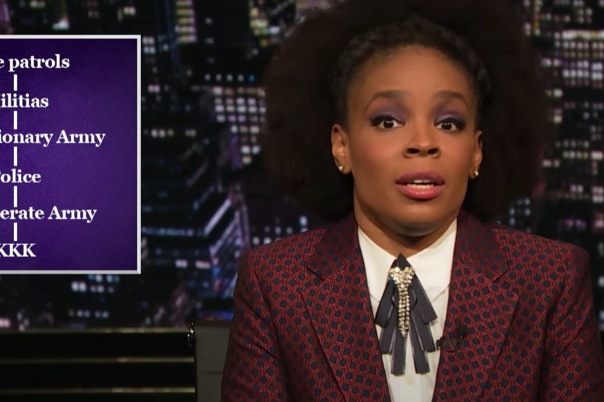 Watch Amber Ruffin Make The Case for an Honest White History Month