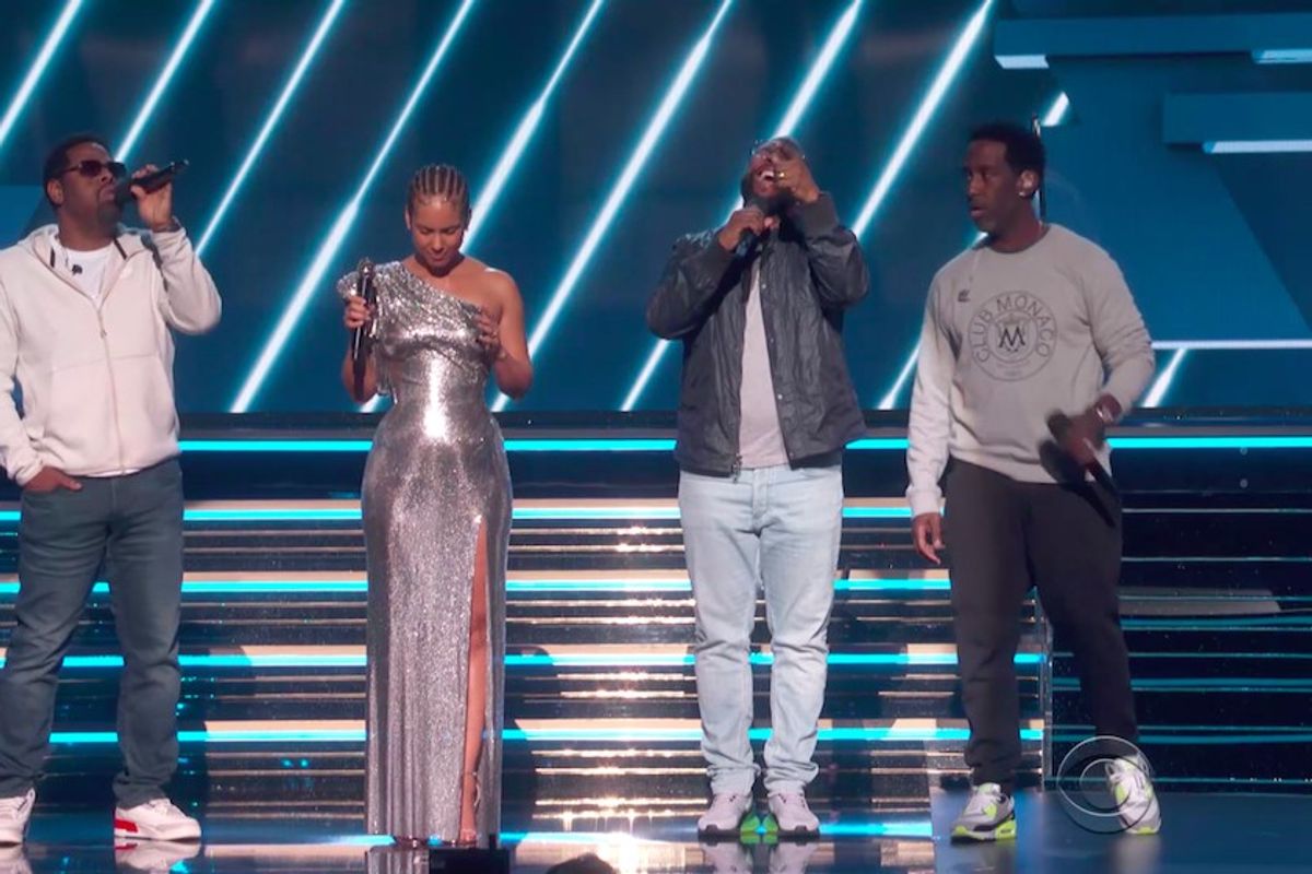 Watch Boyz II Men and Alicia Keys Perform "It's So Hard to Say Goodbye to Yesterday" in Honor of Kobe Bryant at The 2020 Grammys