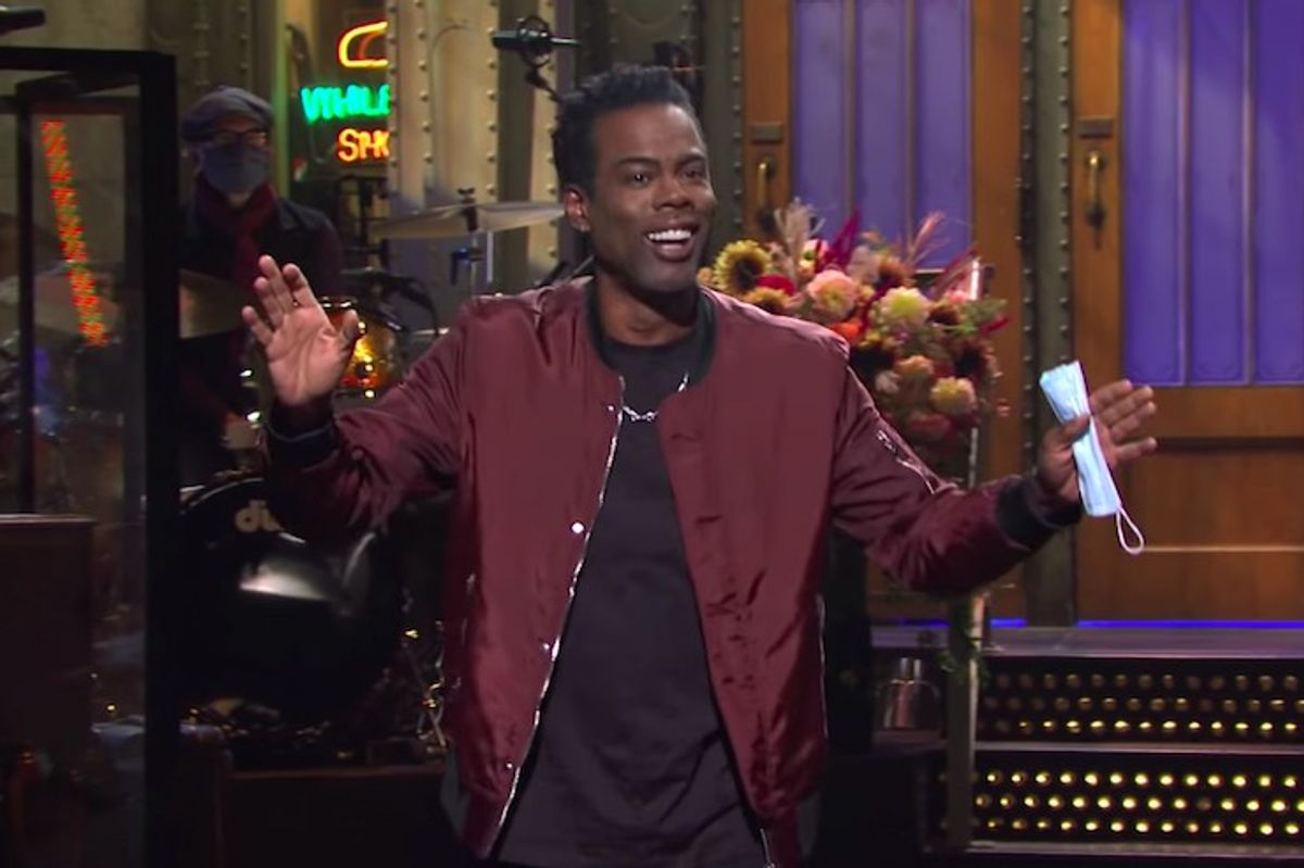 Watch Chris Rock Blast Trump, COVID and Election Failures in a Fiery 'SNL' Monologue