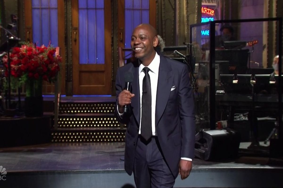 Watch Dave Chappelle Discuss Election Day, COVID-19, and More, in a Sobering 'SNL' Monologue