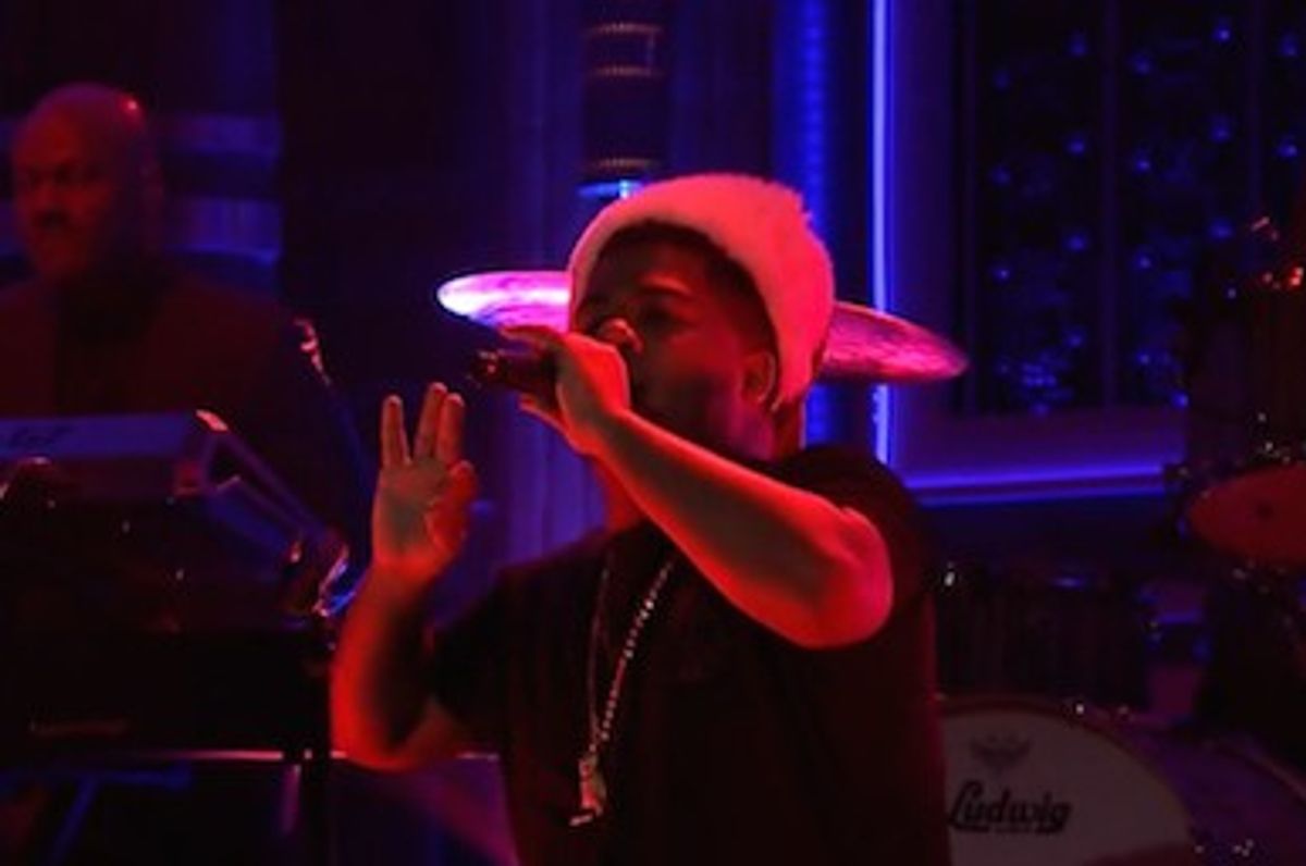 Watch ILoveMakonnen Perform "Tuesday" w/ The Roots On The Tonight Show