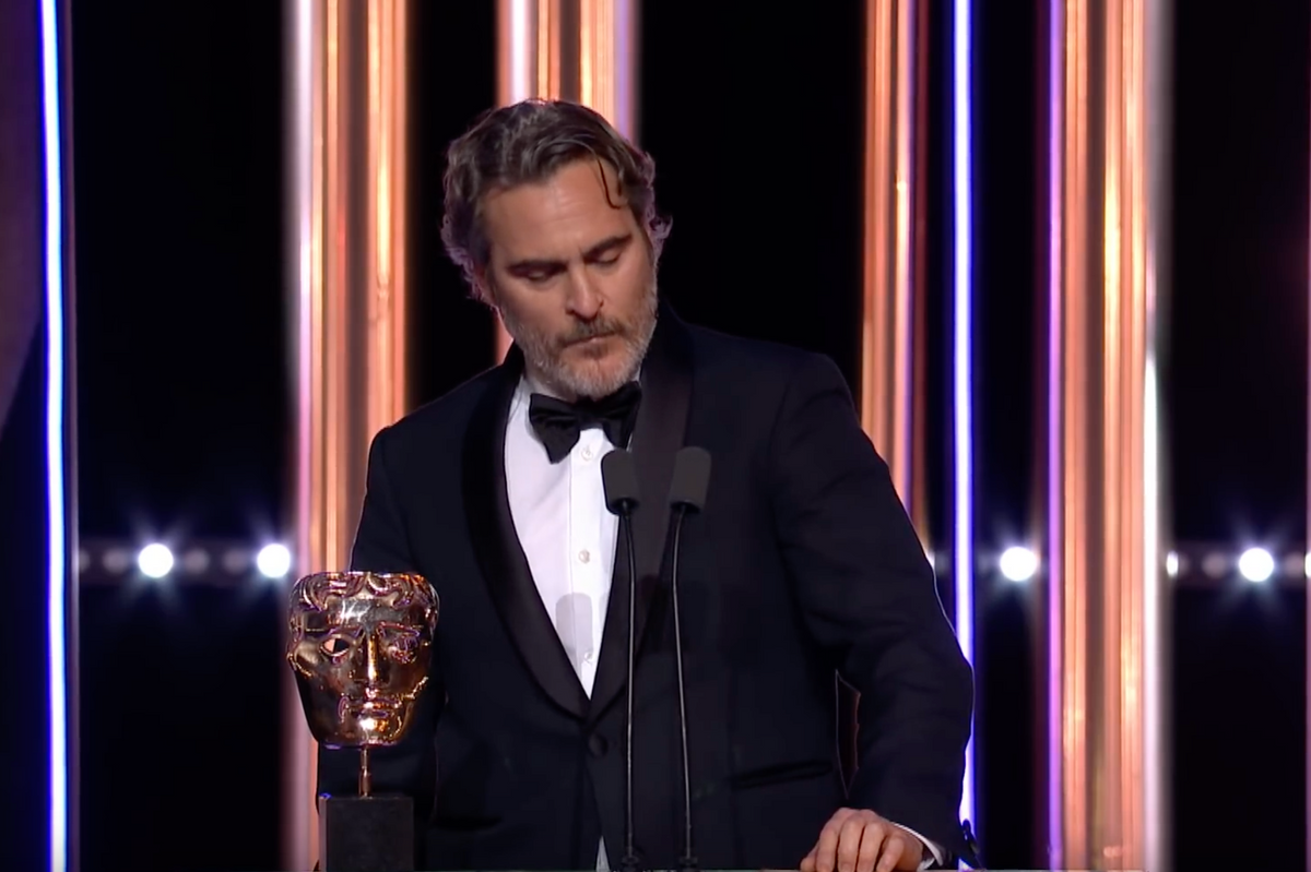 Watch Joaquin Phoenix Call Out The Film Industry's "Systemic Racism" During 'Joker' BAFTA Speech
