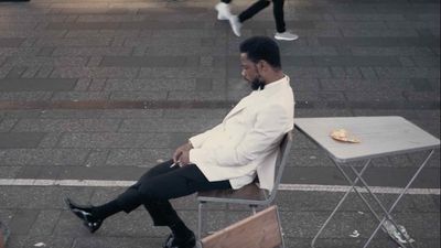 Watch Lakeith Stanfield Recreate 'Casablanca' And 'Joker' Stair Scene In "Fast Life" Music Video 