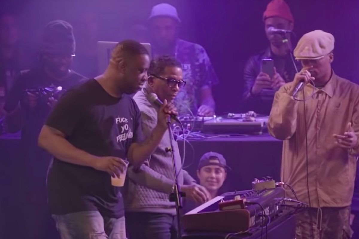 Watch Lupe Fiasco Perform "Kick Push" with Robert Glasper and Herbie Hancock Live in LA
