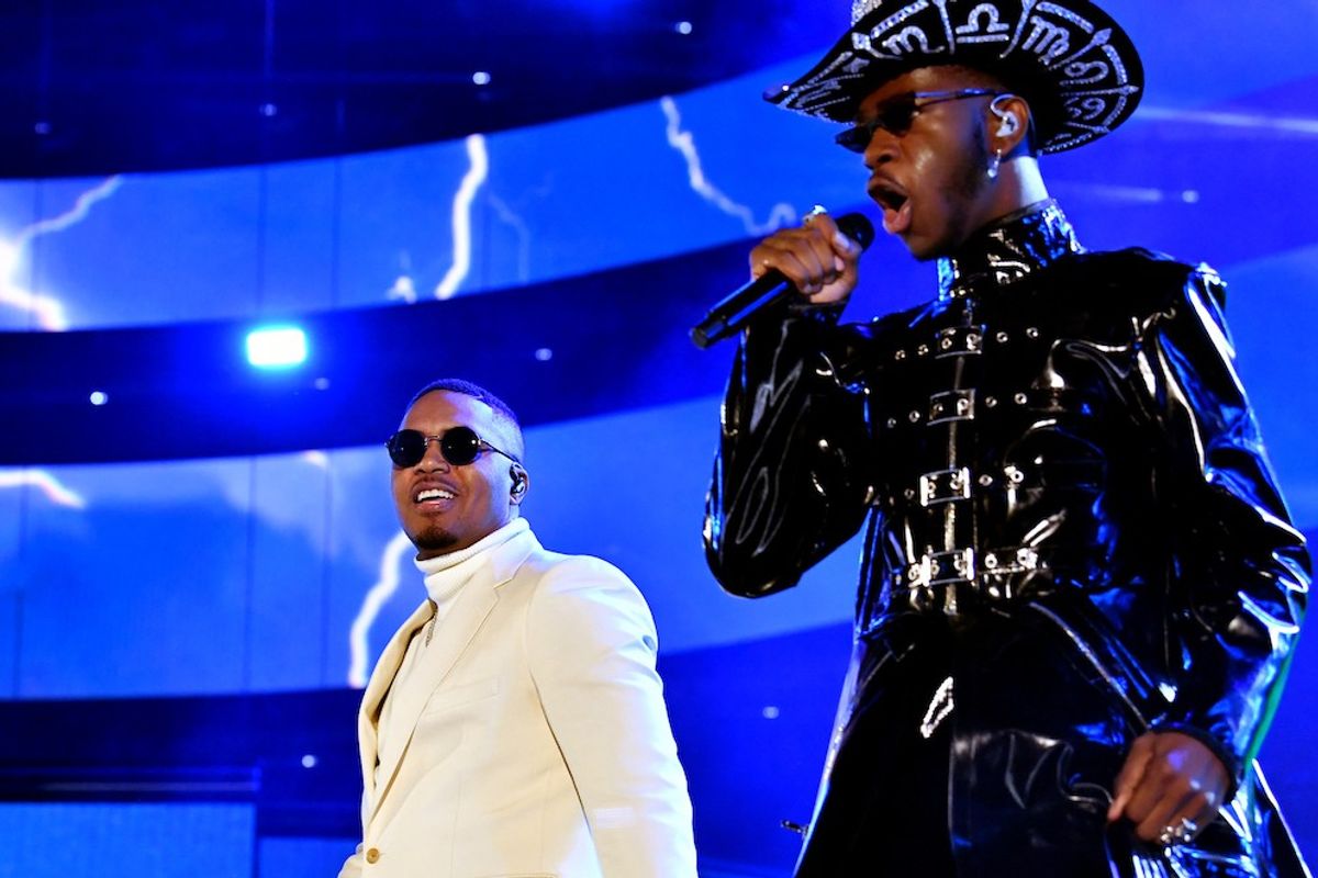 Watch Nas Join Lil Nas X to Perform "Rodeo" at The 2020 Grammys