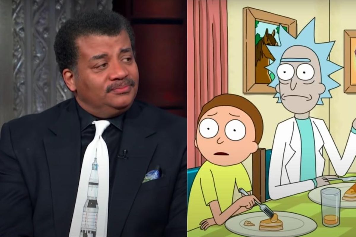 Watch Neil deGrasse Tyson Breakdown the Good and Bad Science Behind 'Rick and Morty'