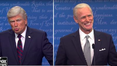 Watch 'Saturday Night Live' Recreate Trump and Biden's Chaotic Presidential Debate