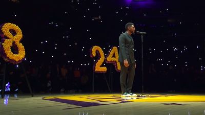 Watch Usher, Boyz II Men, and LeBron James, Salute Kobe Bryant at The Lakers' Tribute Ceremony