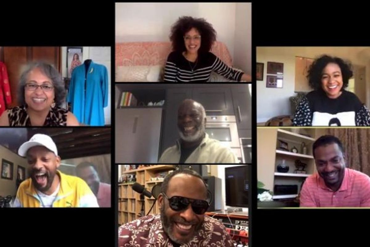 Watch Will Smith Reunite The Cast Of 'Fresh Prince' On His Snapchat Show