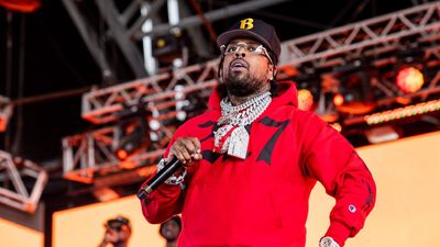 Westside Gunn of Griselda performs on the Sahara stage during the 2022 Coachella Valley Music And Arts Festival on April 24, 2022 in Indio, California.