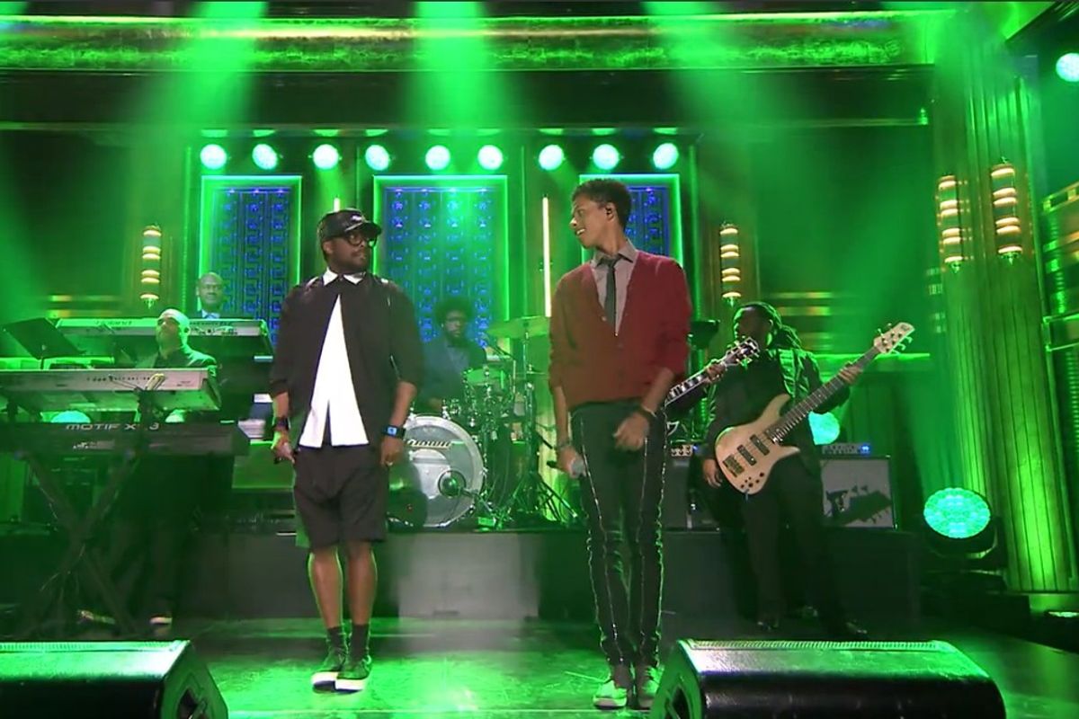 Will.i.am & Cody Wise Perform "It's My Birthday" With The Roots On The Tonight Show