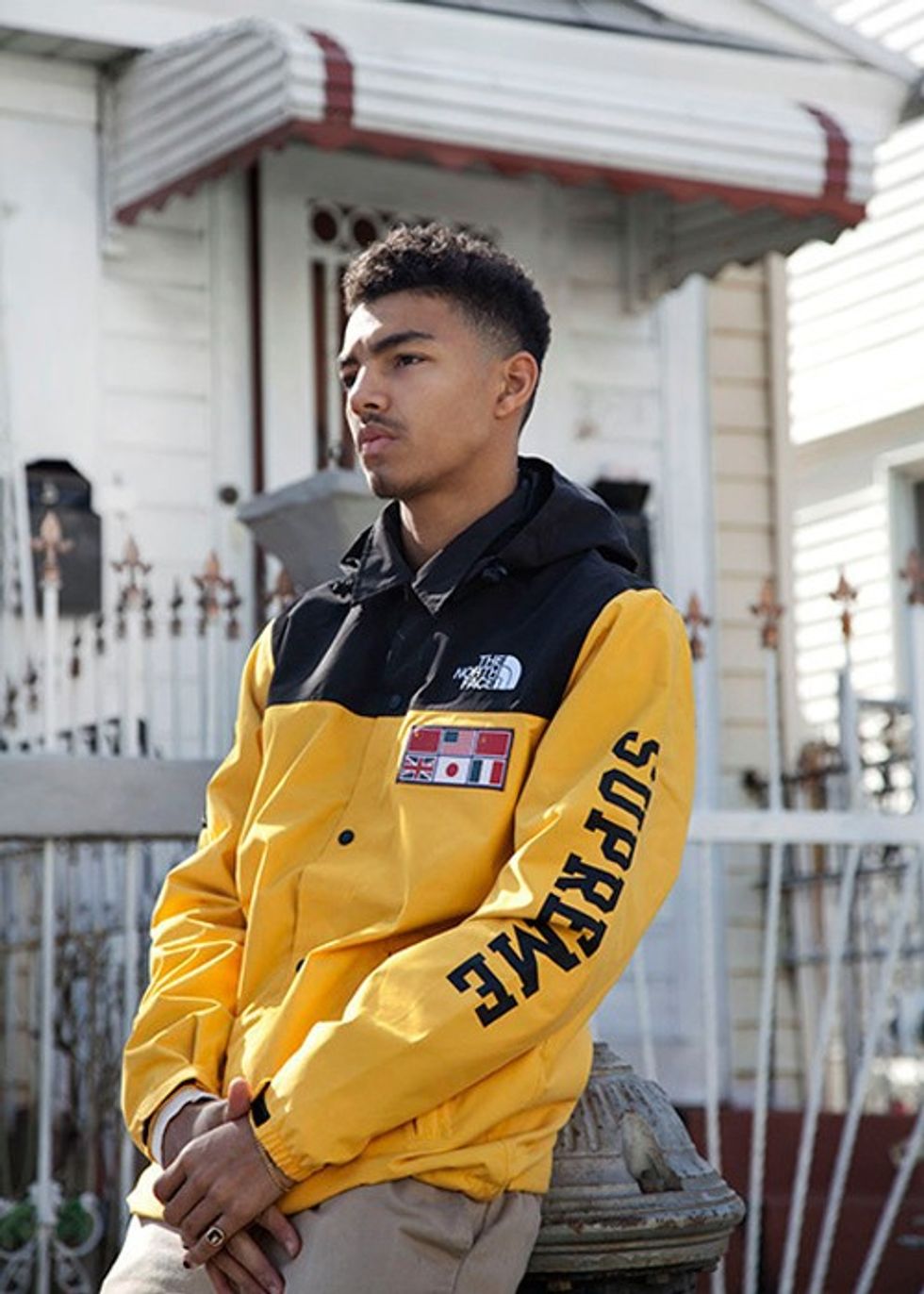 Fashion Friday Sports Looks From Larose Paris x White Mountaineering, Supreme x The North Face & More