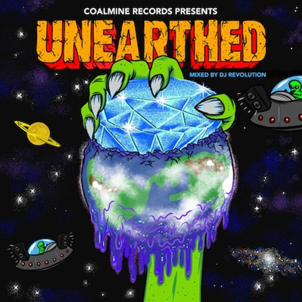 Stream Coalmine Records' 'Unearthed' LP (Mixed By DJ Revolution)