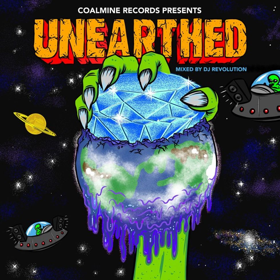 Stream Coalmine Records' 'Unearthed' LP (Mixed By DJ Revolution)