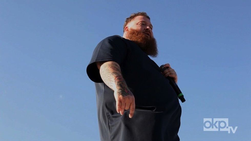 Watch Action Bronson Perform "Strictly 4 My Jeeps" From The Top Of A Beer Truck Live At Roots Picnic 2014