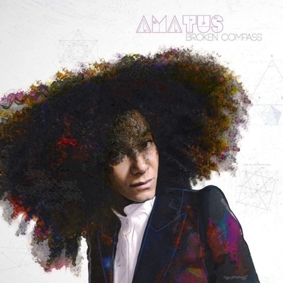 Brooklyn-based Singer Amatus' 'Broken Compass' EP Standout "Messin" Gets A Dubbed Out Rework From Producer Jneiro Jarel.