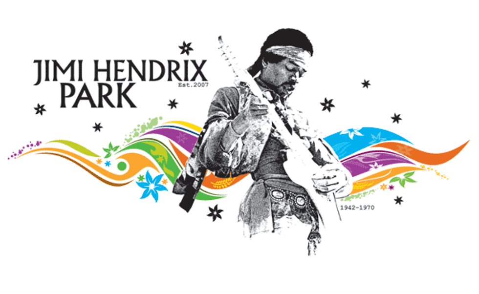 Jimi Hendrix Park -- The City of Seattle Remembers Rock Legend