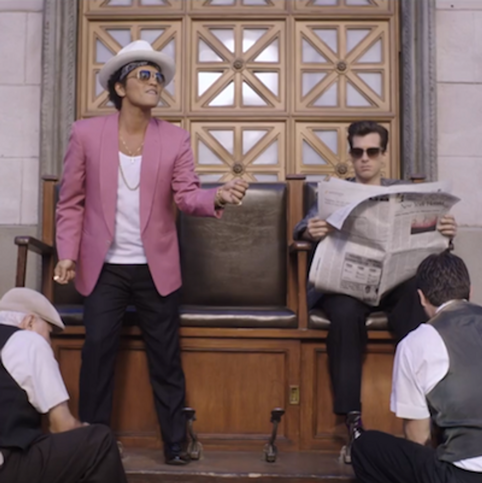 Mark Ronson X Bruno Mars Uptown Funk Official Video