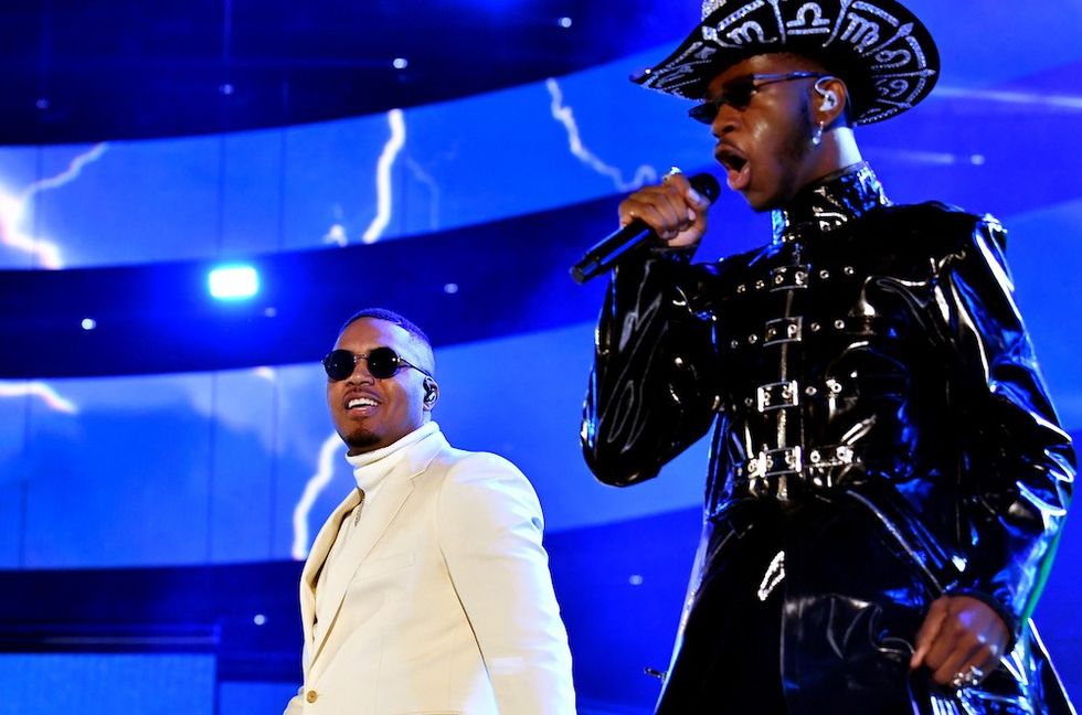 Watch Nas Join Lil Nas X to Perform "Rodeo" at The 2020 Grammys