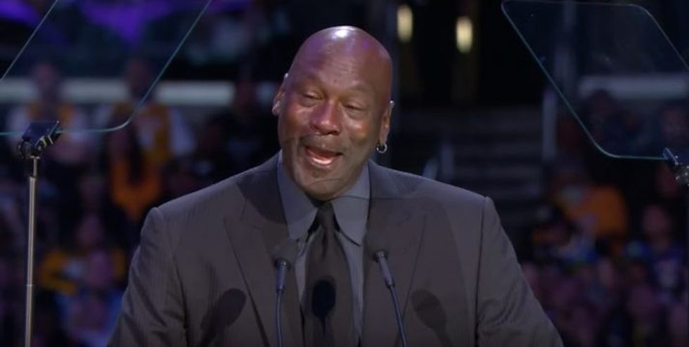 I'm Gonna Have to at Another Crying Watch Michael Jordan's Emotional Kobe Bryant - Okayplayer