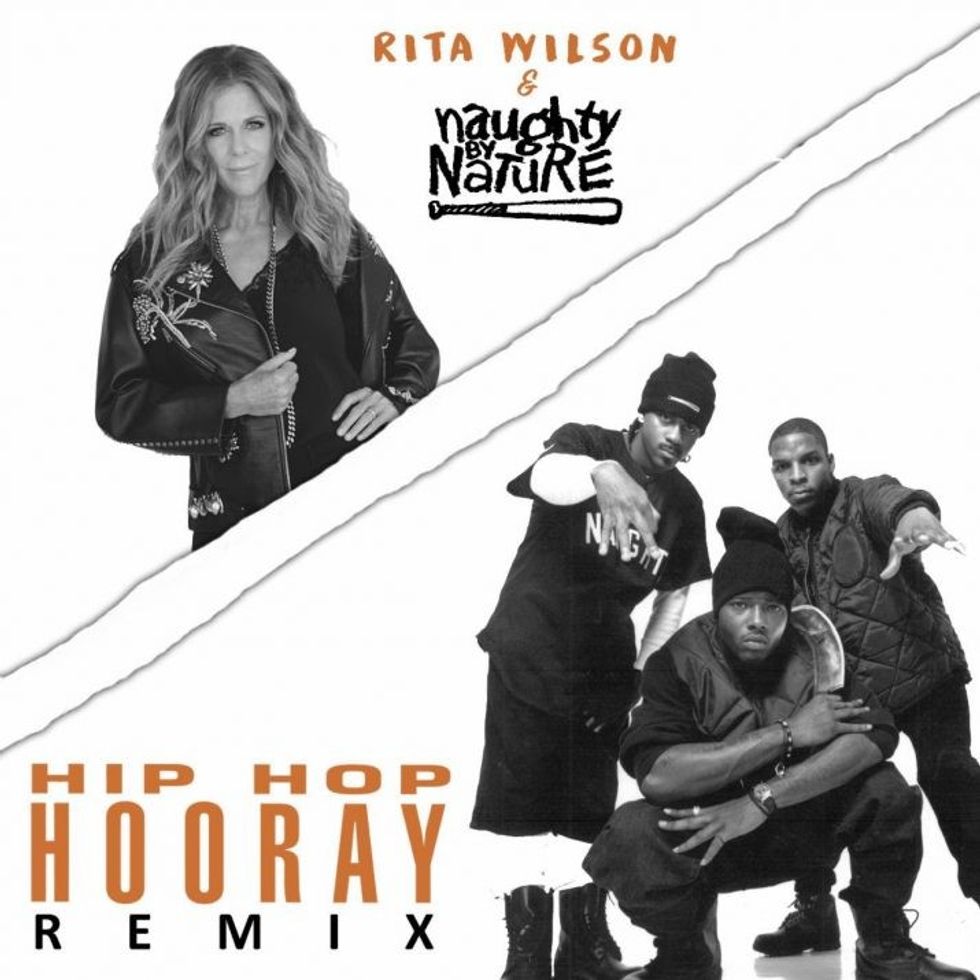 Naughty By Nature Rita Wilson Hip Hop Hooray Remix Cover Art