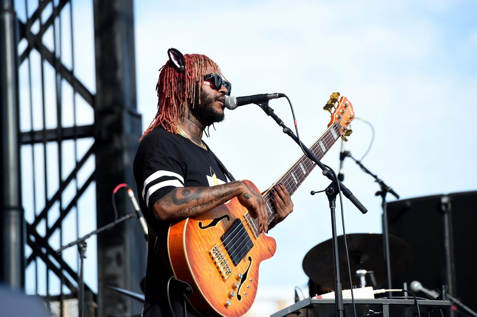 Thundercat performs at Dave Chappelle's Block Party