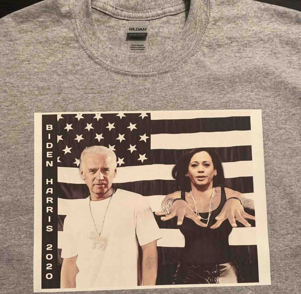 You Won’t Be Able To Unsee This ‘Stankonia’-Inspired Biden And Kamala Shirt