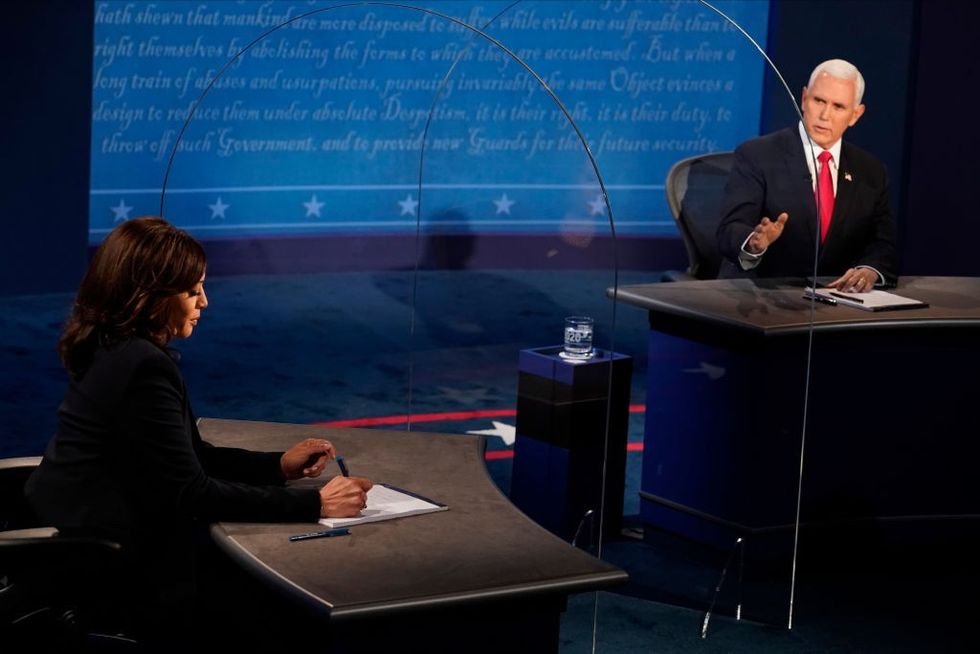 Kamala Harris Mike Pence Vice Presidential Debate 2020 Susan Page
